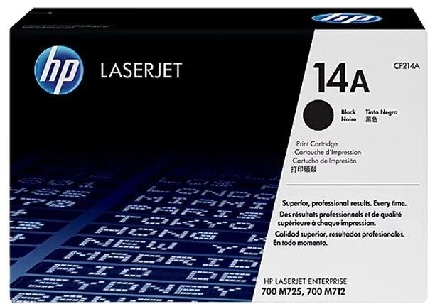 Картридж лазерный HP 14A для принтеров LaserJet Pro, ресурс 10 000 (ч/б) стр., черный от компании Trento - фото 1