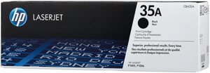 Картридж лазерный HP CB435A, черный, На 1500 страниц для HP LaserJet P1005/P1006