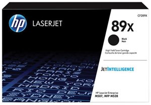 Картридж лазерный HP CF289X LaserJet 89X, черный