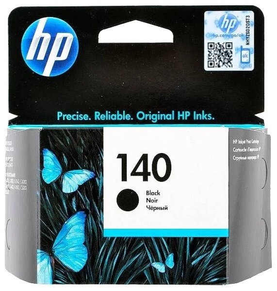 Картридж струйный HP CB335HE №140 черный  для HP Photosmart C4283/C5283/D5363/PSC 5783/D4263 от компании Trento - фото 1