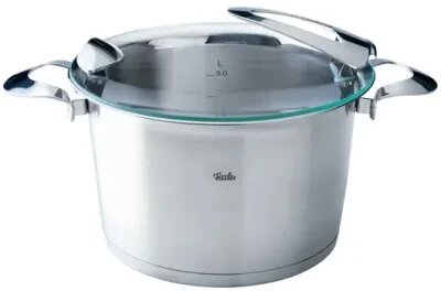 Кастрюля 24см. 6,5л. с крышкой Solea Fissler, Германия 016 100 24 000 , шт от компании Trento - фото 1