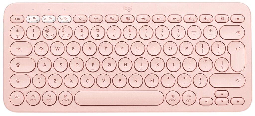 Клавиатура беспроводная Logitech K380 Rose (920-010569) от компании Trento - фото 1