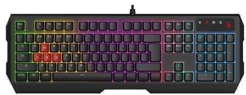 Клавиатура игровая Bloody B140N 1мс/1000Гц/1,8м/USB/RGB от компании Trento - фото 1