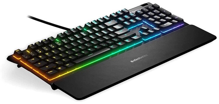 Клавиатура игровая Steelseries Apex 3 US 64795 черный от компании Trento - фото 1