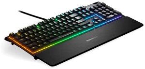 Клавиатура игровая Steelseries Apex 3 US 64795 черный