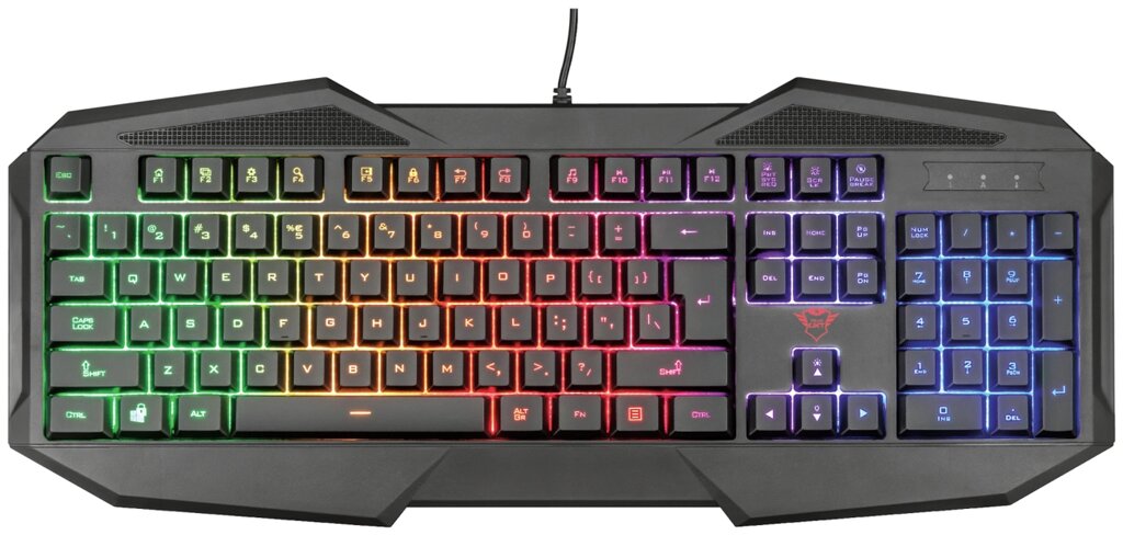 Клавиатура игровая Trust RU GXT830-RW AVONN GAMING KB черный от компании Trento - фото 1