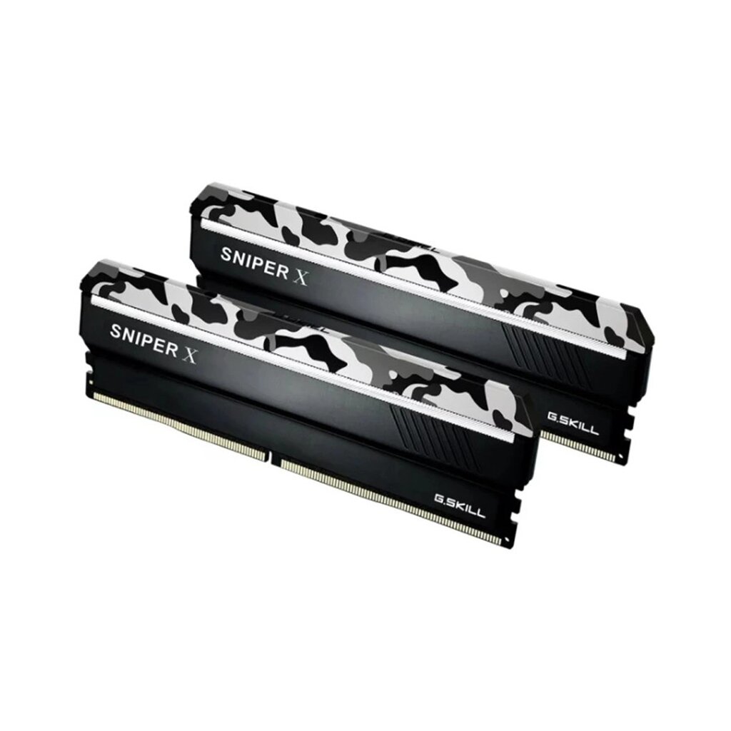 Комплект модулей памяти G. SKILL SniperX F4-3600C19D-16GSXWB DDR4 16GB (Kit 2x8GB) 3600MHz от компании Trento - фото 1