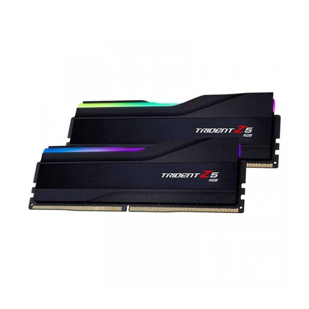 Комплект модулей памяти G. SKILL Trident Z5 RGB F5-5200J3636C16GX2-TZ5RK DDR5 32GB (Kit 2x16GB) 5200M от компании Trento - фото 1