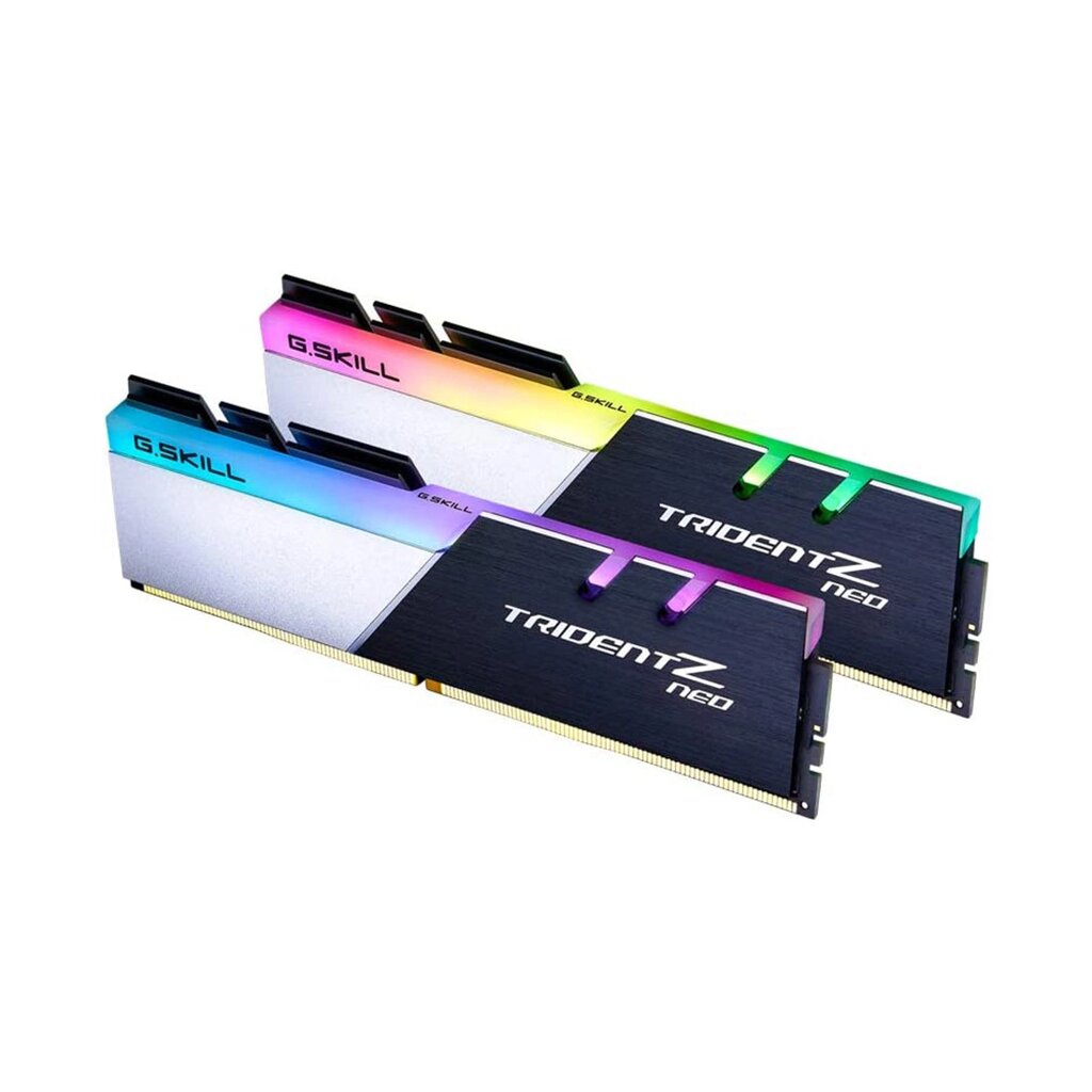 Комплект модулей памяти G. SKILL TridentZ Neo RGB F4-3200C16D-64GTZN DDR4 64GB (Kit 2x32GB) 3200MHz от компании Trento - фото 1