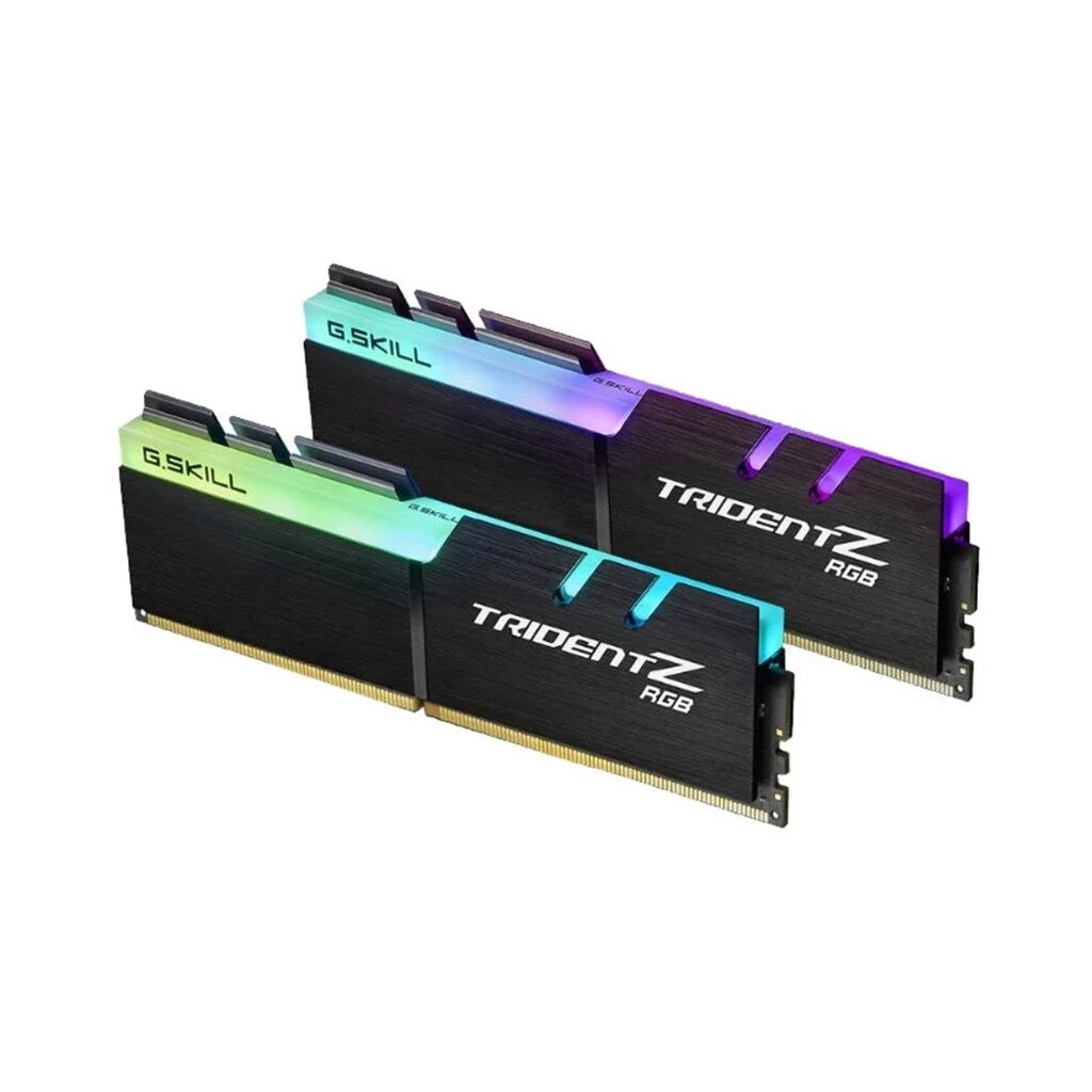 Комплект модулей памяти G. SKILL TridentZ RGB F4-3600C19D-16GTZRB DDR4 16GB (Kit 2x8GB) 3600MHz от компании Trento - фото 1