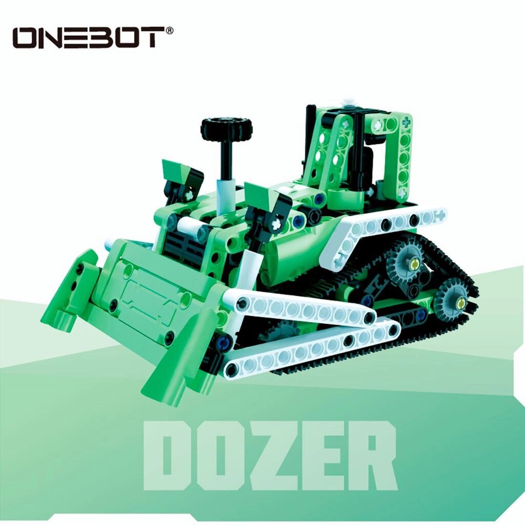 Конструктор ONEBOT Mini Engineering Bulldozer 339+ OBQXTC95AIQI от компании Trento - фото 1