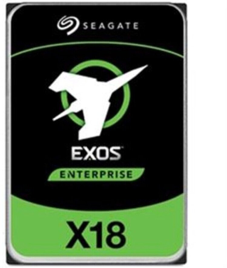 Корпоративный жесткий диск  14Tb Seagate EXOS X18 512E/4KN 256Mb 7200rpm SATA 3.5" ST14000NM000J от компании Trento - фото 1