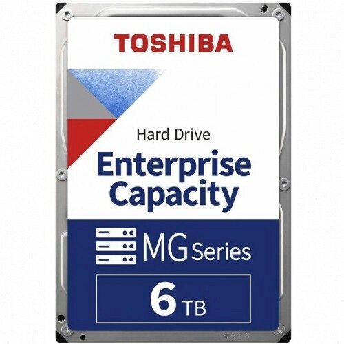 Корпоративный Жесткий Диск HDD  6Tb TOSHIBA Enterprise SATA 6Gb/s 7200rpm 256Mb 3.5" MG08ADA600E от компании Trento - фото 1