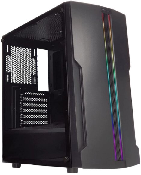 Корпус XILENCE XILENT BLADE WHITE Performance C X512. W.RGB. FAN [XG221] c 12 см ARGB вентилятором на задней от компании Trento - фото 1