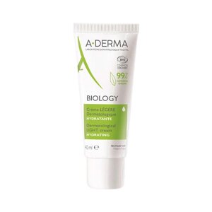 Крем для лица A-Derma Biology Light Moisturising Cream 40 мл (3282770146646)