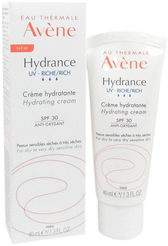 Крем для лица Avene Гидранс Оптималь UV Рич с SPF 30 40 мл (3282770208795) от компании Trento - фото 1