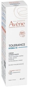 Крем для лица Avene Tolerance Hydra-10 Moisturising Cream 40 мл (3282770388336)