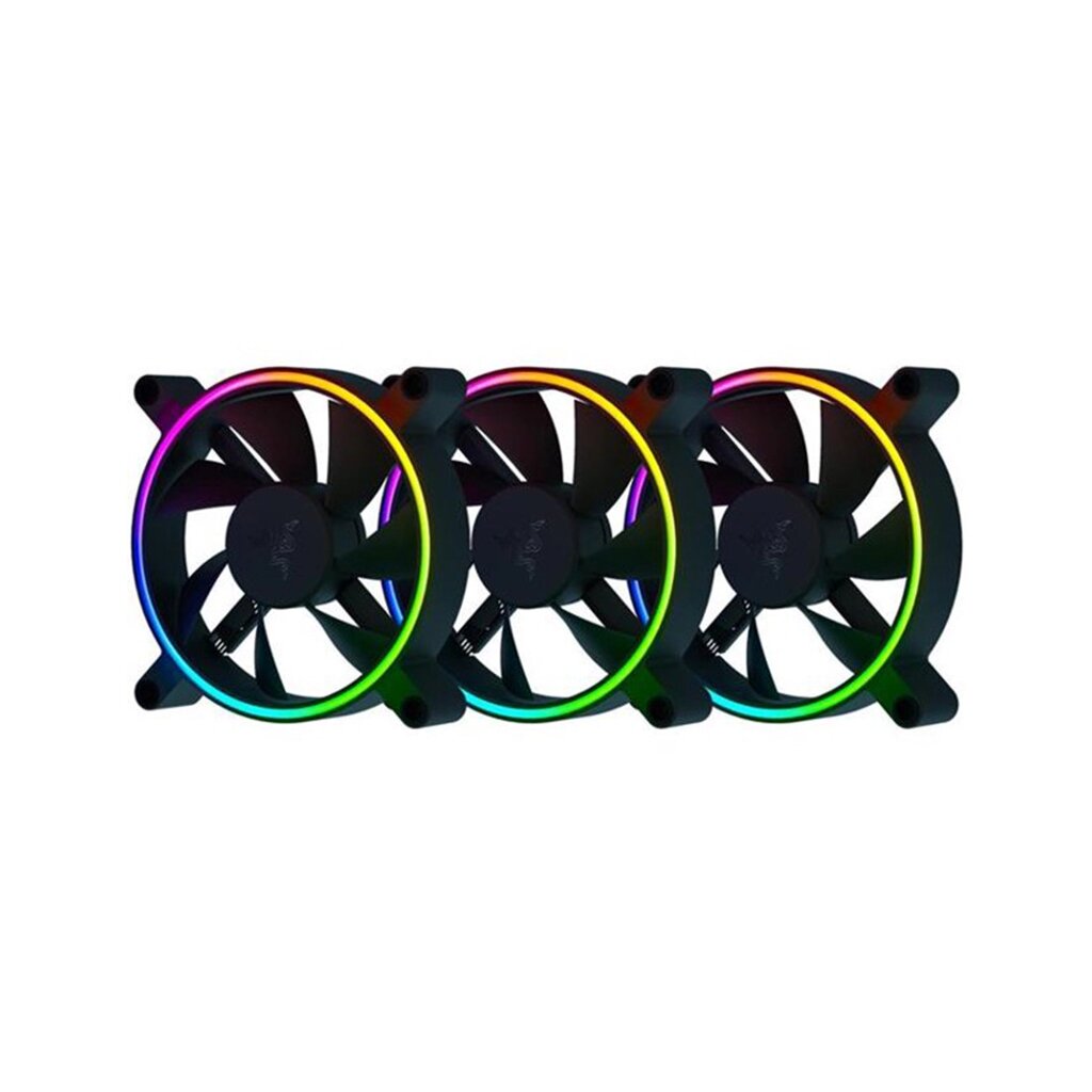 Кулер для компьютерного корпуса Razer Kunai Chroma 120MM 3 Fan от компании Trento - фото 1