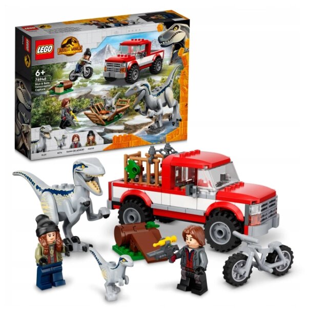 Lego 76946 Jurassic World Блу и поимка бета-велоцираптора от компании Trento - фото 1