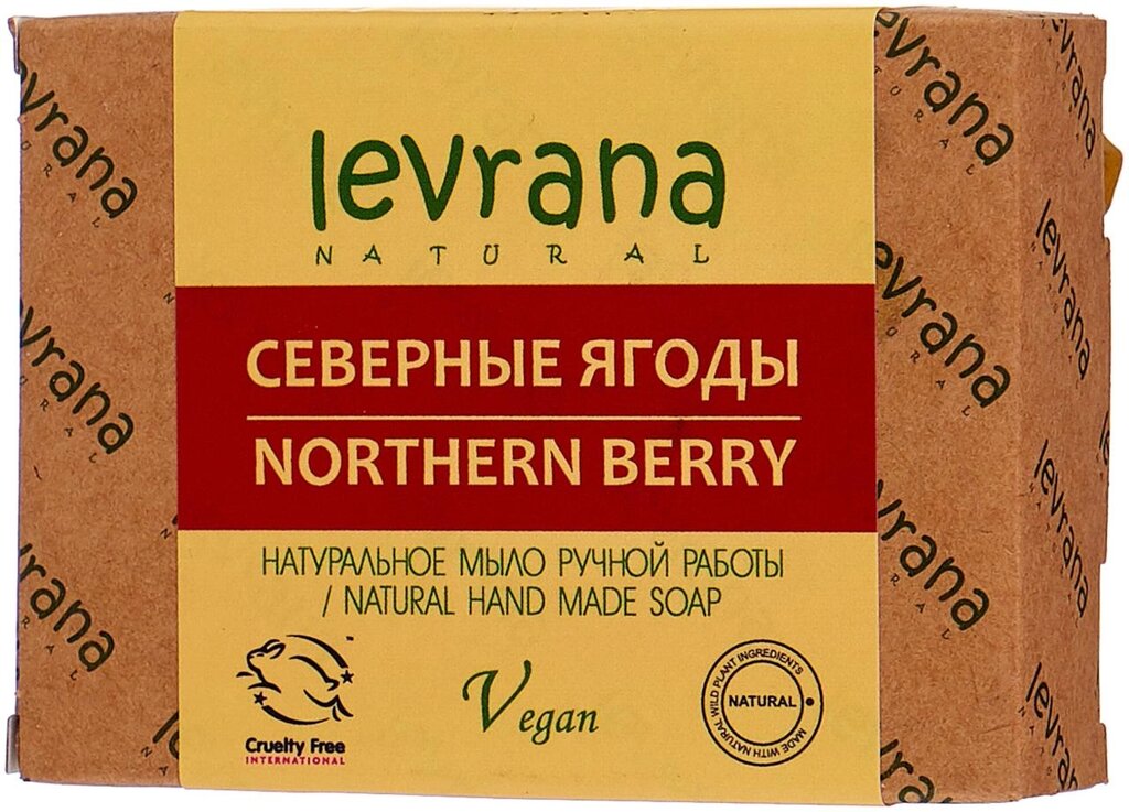Levrana Мыло кусковое Северные ягоды, 100 г от компании Trento - фото 1