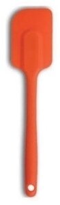 Лопатка Mastrad из силикона, большая, оранжевая F10209, шт