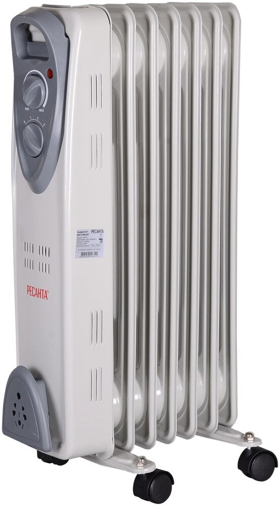 Масляный радиатор ОММ- 7Н (0,7 кВт) Ресанта, шт от компании Trento - фото 1