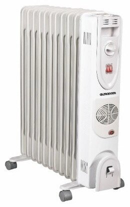 Масляный радиатор OTEX C45-9FAN белый от компании Trento - фото 1