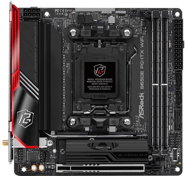 Материнская плата ASRock B650E PG-ITX WiFi от компании Trento - фото 1