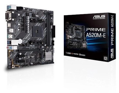 Материнская плата ASUS PRIME A520M-E от компании Trento - фото 1