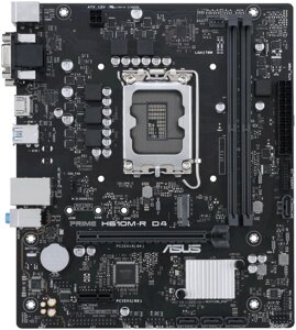 Материнская плата ASUS PRIME H610M-R D4-SI