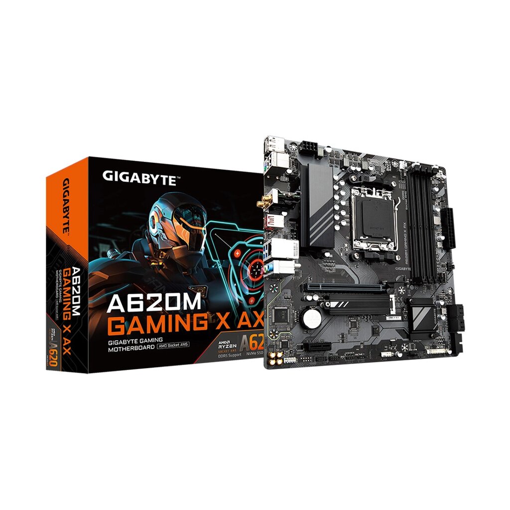 Материнская плата Gigabyte A620M GAMING X AX от компании Trento - фото 1