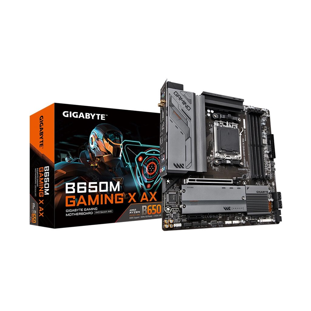 Материнская плата Gigabyte B650M GAMING X AX от компании Trento - фото 1