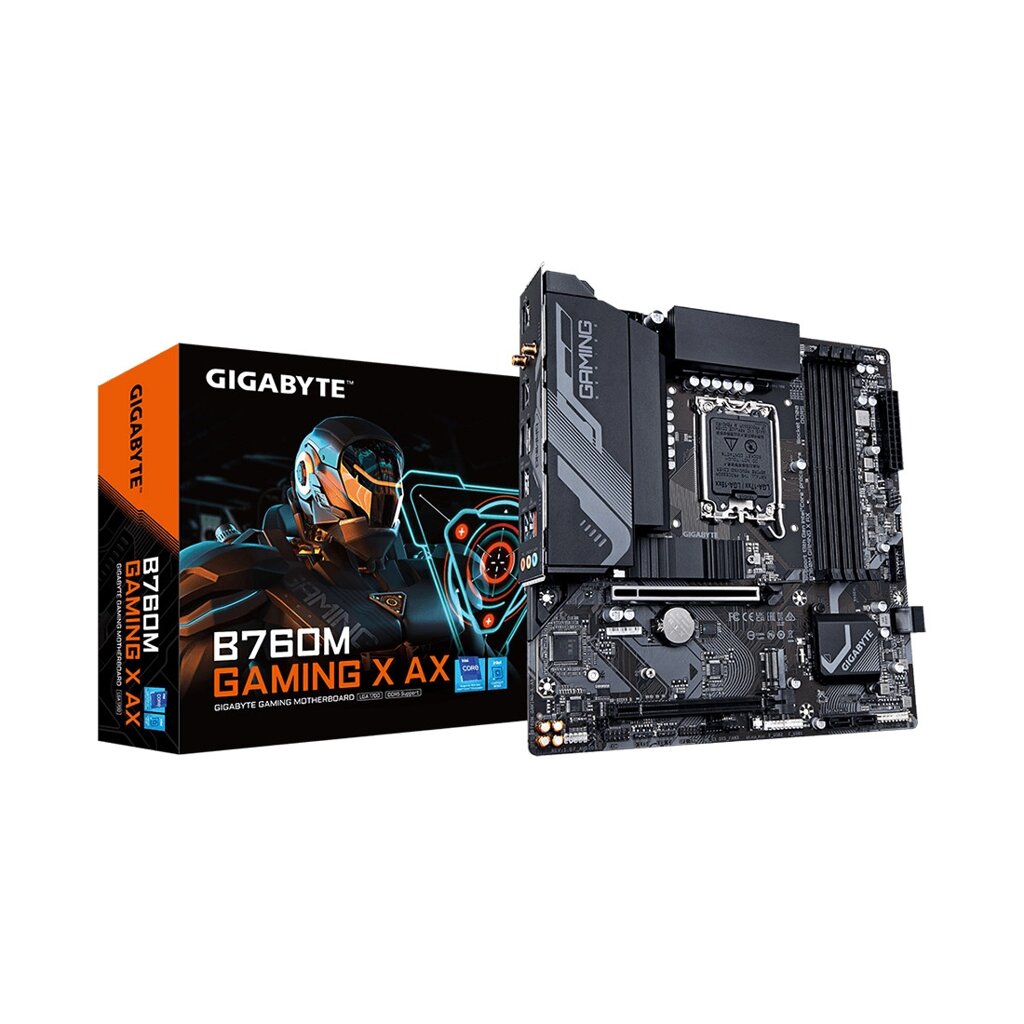 Материнская плата Gigabyte B760M GAMING X AX от компании Trento - фото 1