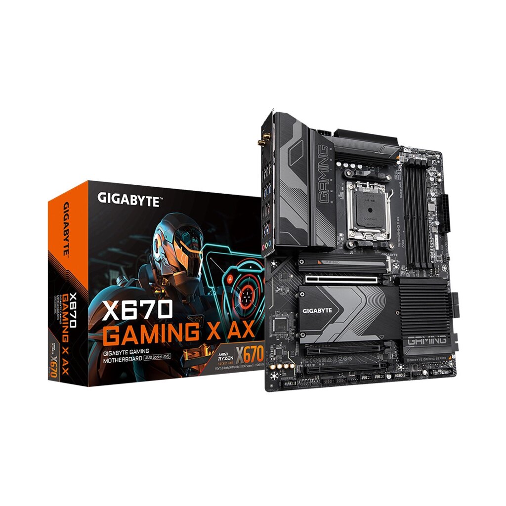 Материнская плата Gigabyte X670 GAMING X AX от компании Trento - фото 1