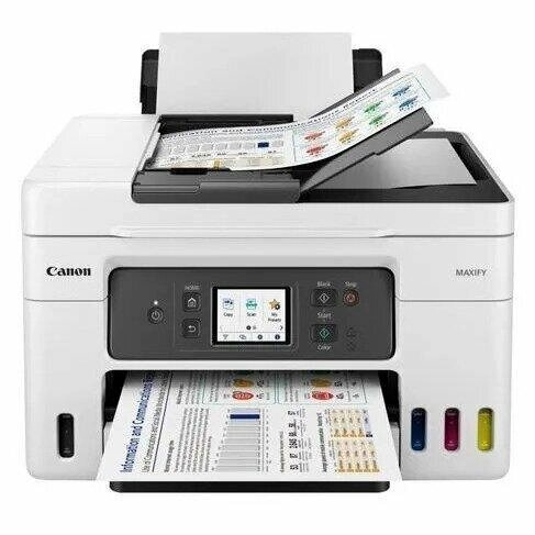 МФУ Canon MAXIFY GX4040  (A4, Printer/Scanner/Copier/FAX, 600x1200 dpi, inkjet, Color, 18 ppm, tray 100+250 от компании Trento - фото 1