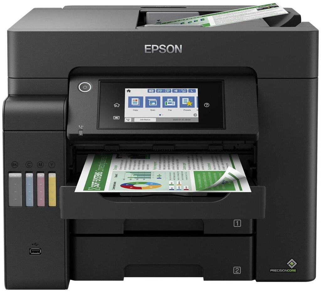 МФУ струйный Epson L6550 (C11CJ30404) A4 Duplex Net WiFi USB черный от компании Trento - фото 1