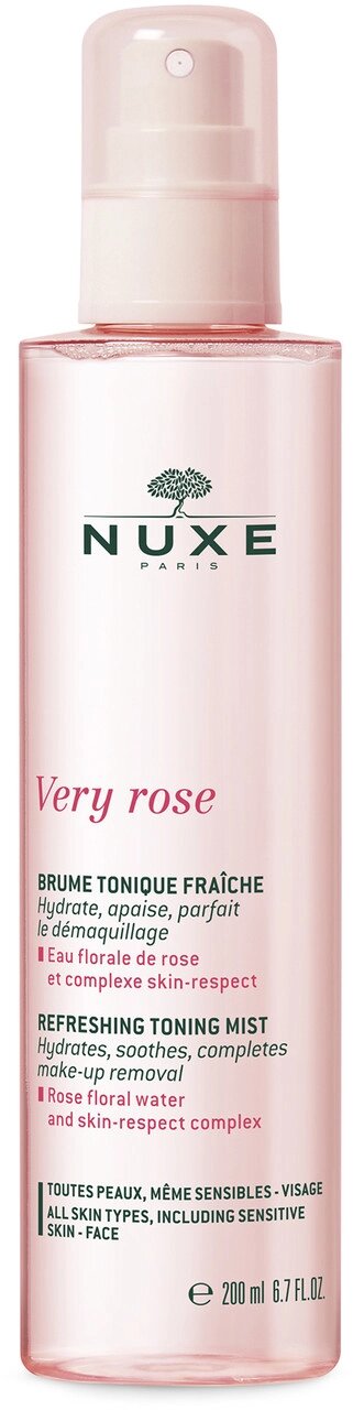 Мист Nuxe Very Rose Тонизирующий Освежающий 200 мл (3264680022098) от компании Trento - фото 1