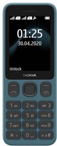 Мобильный телефон Nokia 125 DS синий