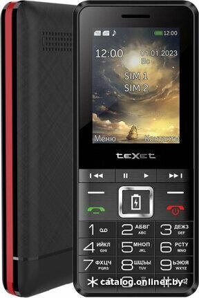 Мобильный телефон Texet TM-D215 красный от компании Trento - фото 1