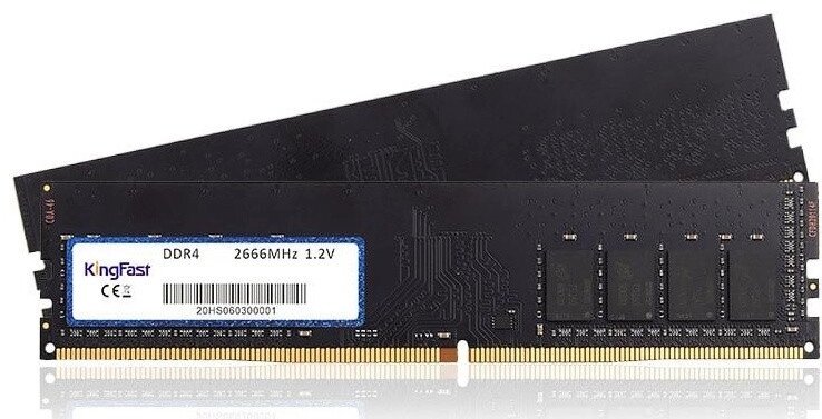 Модуль памяти 8Gb DDR4 3200MHz KingFast 1.2V KF3200DDCD4-8GB от компании Trento - фото 1