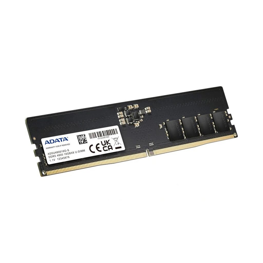 Модуль памяти ADATA AD5U480016G-S DDR5 16GB 4800MHz от компании Trento - фото 1