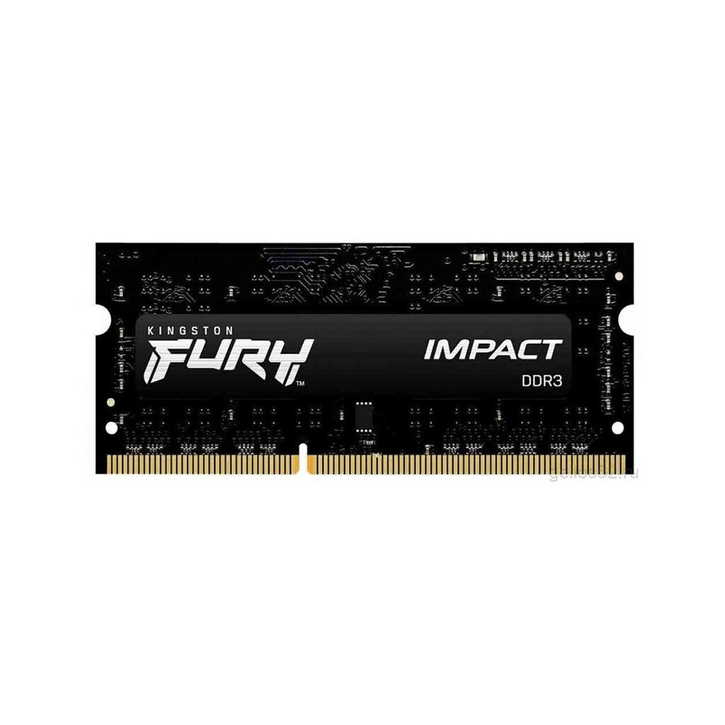 Модуль памяти Kingston Fury Impact KF318LS11IB/4 DDR3 4GB 1866MHz от компании Trento - фото 1