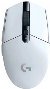 Мышка игровая беспроводная logitech G305 lightspeed WHITE 12000dpi/BT/RGB/99g (910-005291)