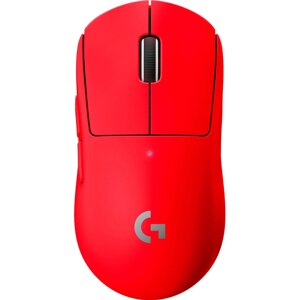 Мышка игровая беспроводная Logitech PRO X SUPERLIGHT RED (910-006784)