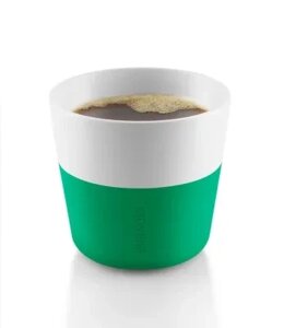 Набор чашек Eva Solo для лунго, 2 шт, белый/зеленый 230 мл 501005, шт