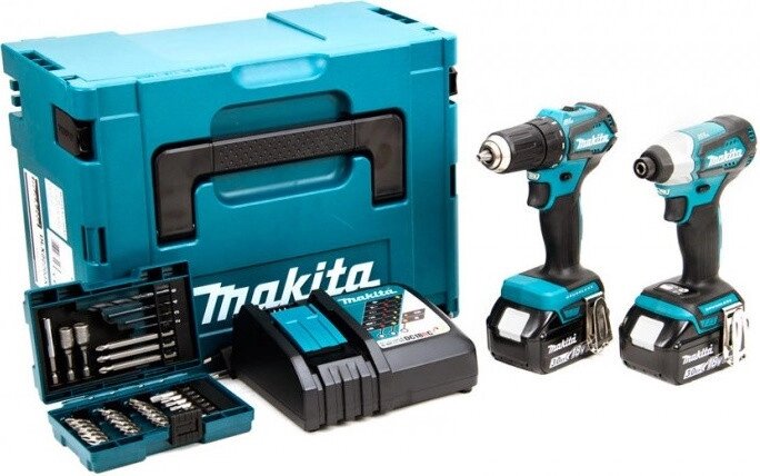 Набор электроинструментов Makita DLX2220JX2 2 предмета от компании Trento - фото 1