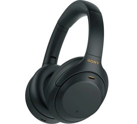 Наушники накладные Sony WH-1000XM4B. M черный от компании Trento - фото 1