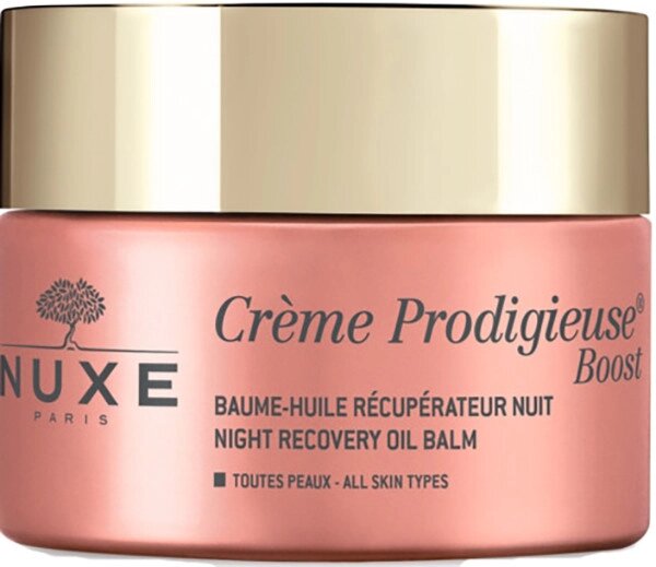 Ночной обновляющий бальзам Nuxe Creme Prodigieuse Boost Night Recovery Oil Balm 50 мл (3264680015854) от компании Trento - фото 1