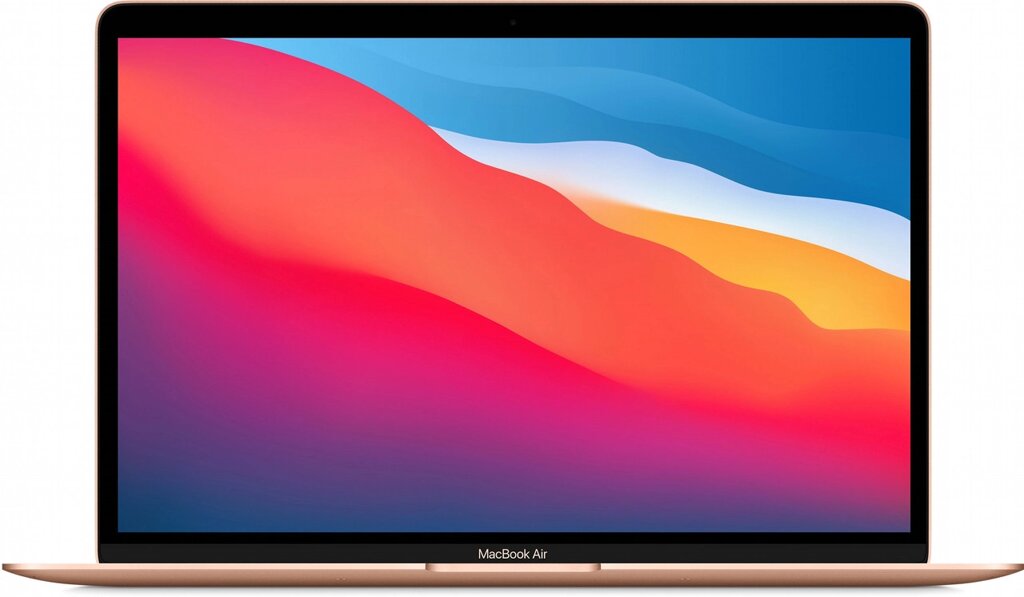 Ноутбук Apple MacBook Air 13,3 Apple chip M1/8Gb/SSD 256Gb/Gold/IOS (MGND3RU/A) от компании Trento - фото 1