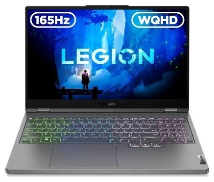 Ноутбук Lenovo Legion 5 15.6'wqhd/Core i7-12700h/16gb/1TB ssd/GF RTX3060/Dos (82RB00ESRK) от компании Trento - фото 1